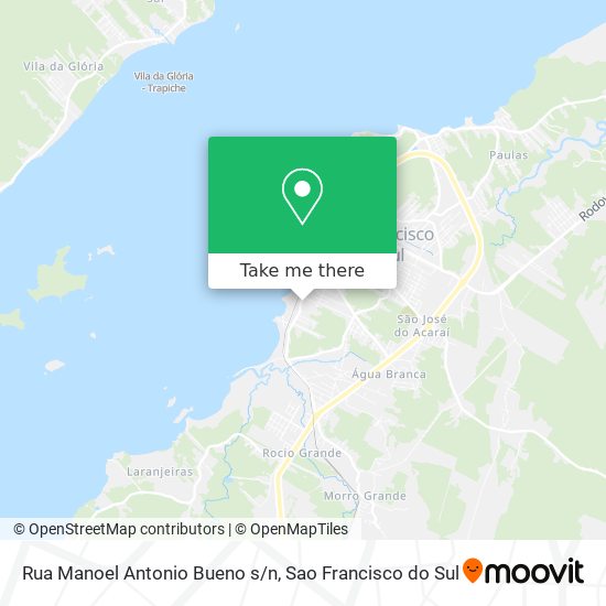 Rua Manoel Antonio Bueno s/n map
