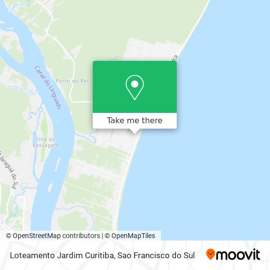 Mapa Loteamento Jardim Curitiba