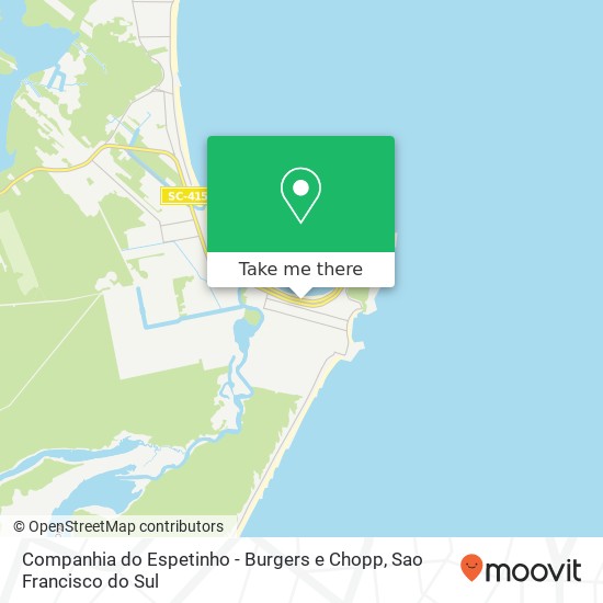 Companhia do Espetinho - Burgers e Chopp, Avenida Atlântica, 990 Da Enseada São Francisco do Sul-SC 89240-000 map