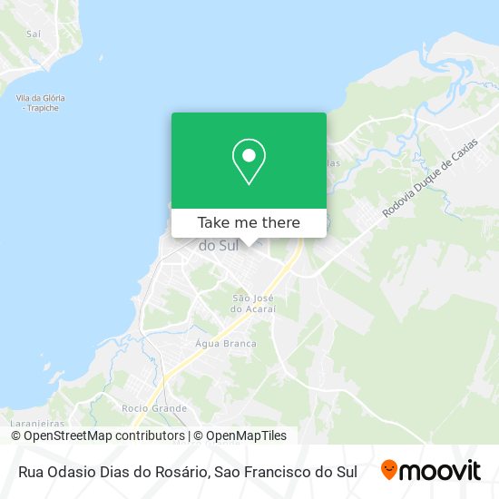 Rua Odasio Dias do Rosário map