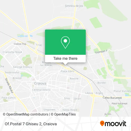 Of.Postal 7 Ghiseu 2 map