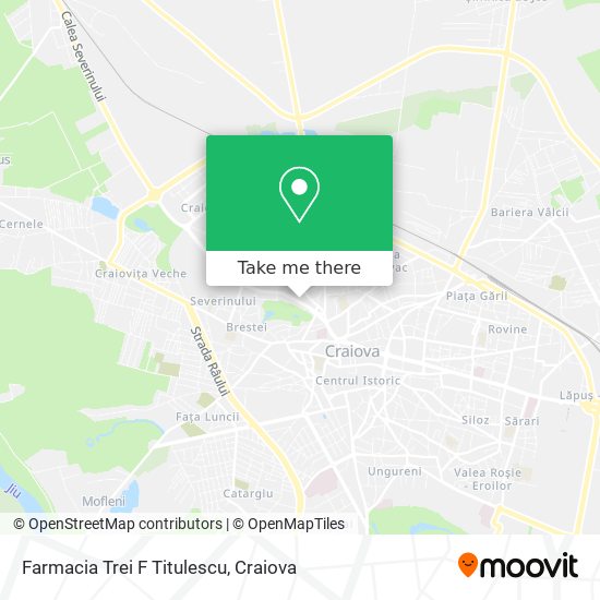 Farmacia Trei F Titulescu map