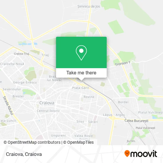 Craiova map
