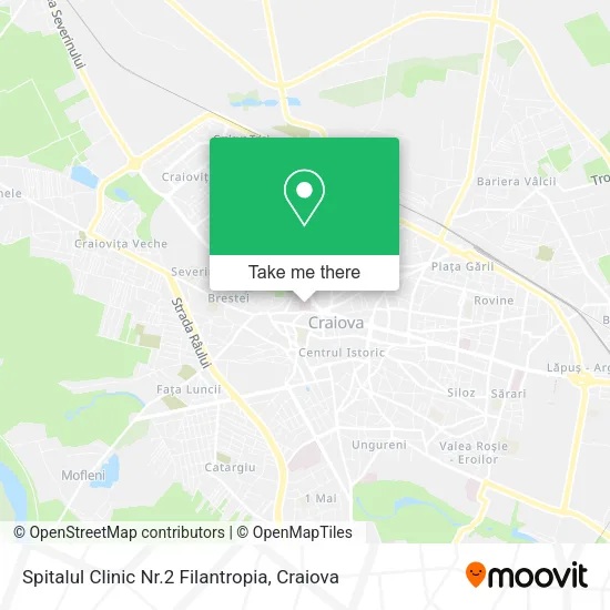 Spitalul Clinic Nr.2 Filantropia map