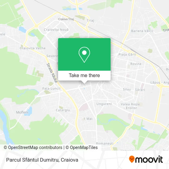 Parcul Sfântul Dumitru map