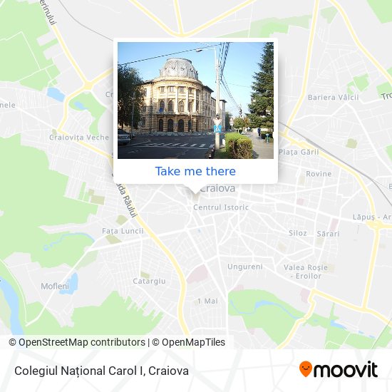 Colegiul Național Carol I map