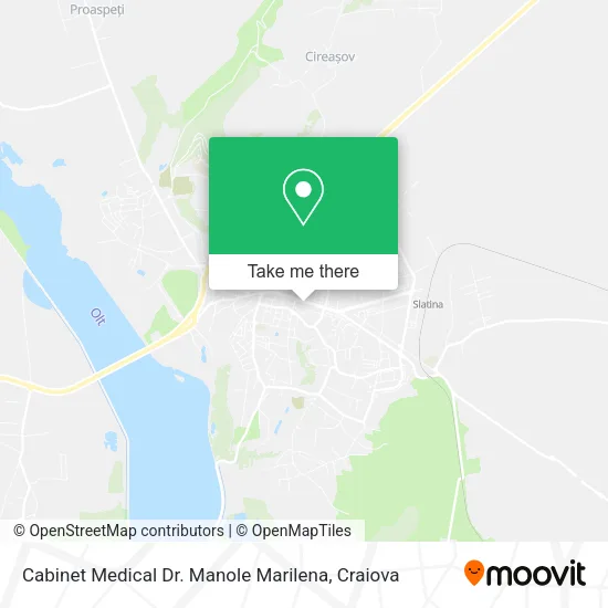 Cabinet Medical Dr. Manole Marilena map