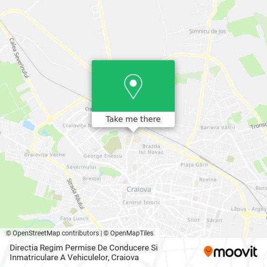 Comment Aller A Directia Regim Permise De Conducere Si Inmatriculare A Vehiculelor A Brazda Lui Novac En Bus Moovit