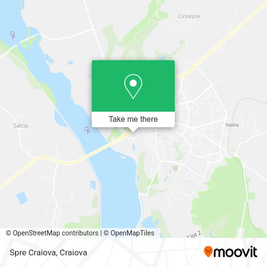 Spre Craiova map