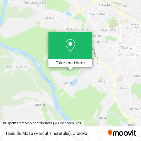 Tenis de Masă (Parcul Tineretului) map