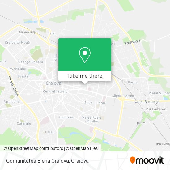 Comunitatea Elena Craiova map