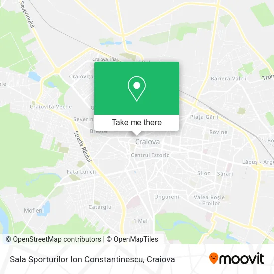 Sala Sporturilor Ion Constantinescu map