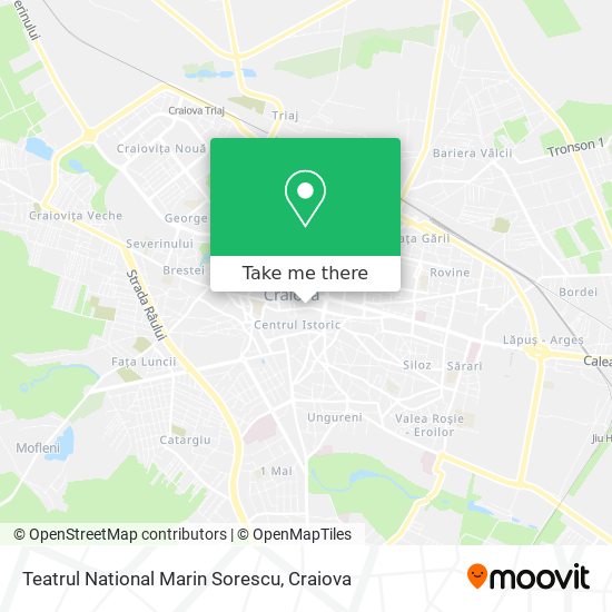 Teatrul National Marin Sorescu map