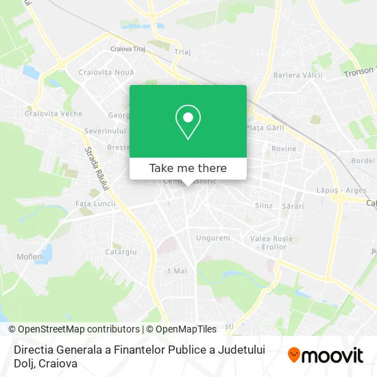 Directia Generala a Finantelor Publice a Judetului Dolj map