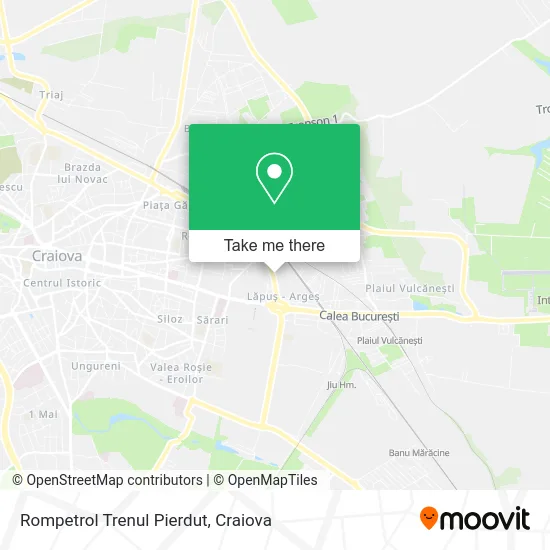 Rompetrol Trenul Pierdut map