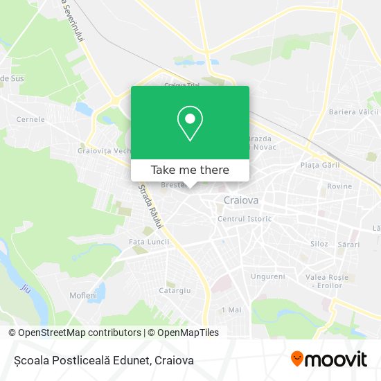 Școala Postliceală Edunet map
