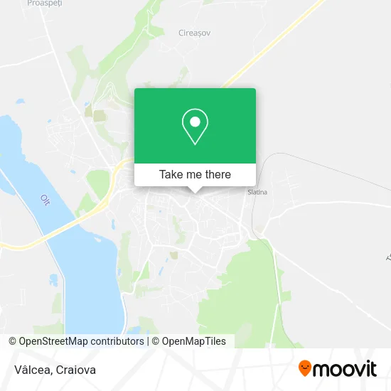 Vâlcea map