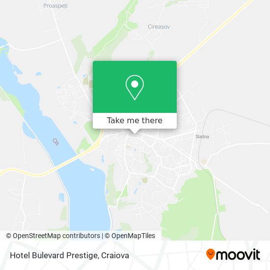 Hotel Bulevard Prestige map