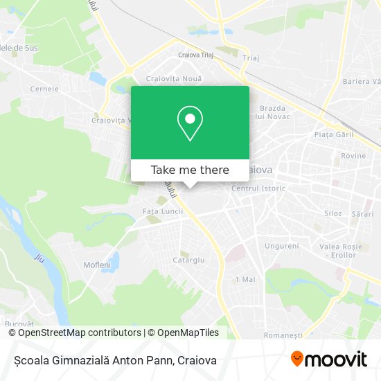 Școala Gimnazială Anton Pann map