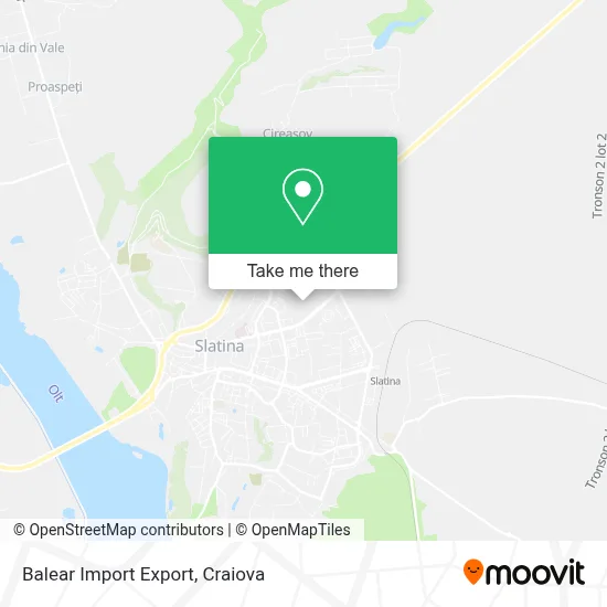 Balear Import Export map