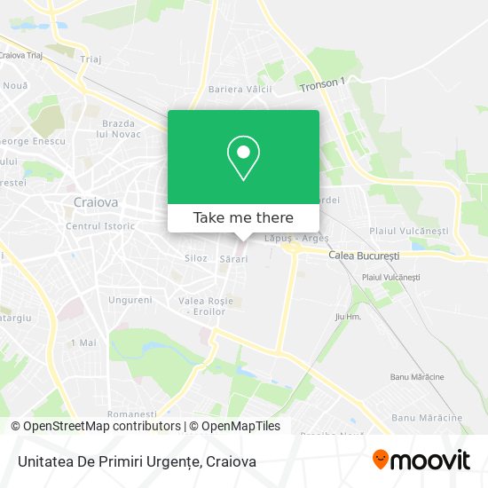 Unitatea De Primiri Urgențe map