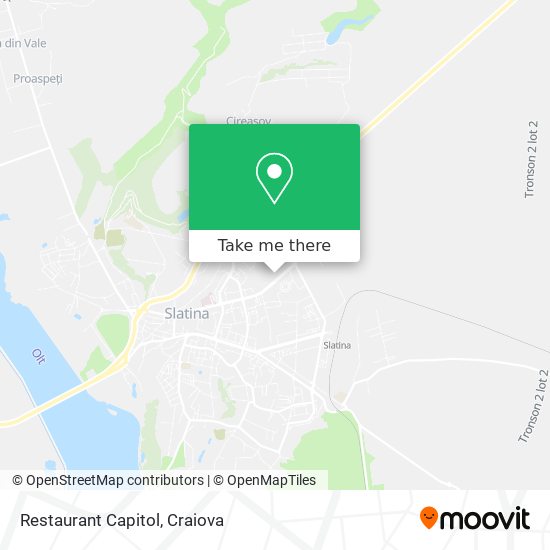 Restaurant Capitol map