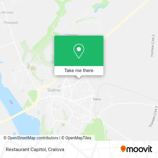 Restaurant Capitol map