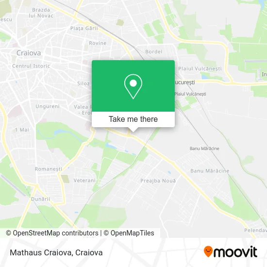 Mathaus Craiova map