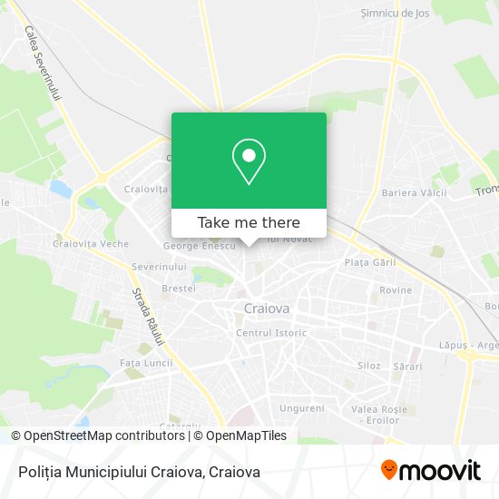 Poliția Municipiului Craiova map