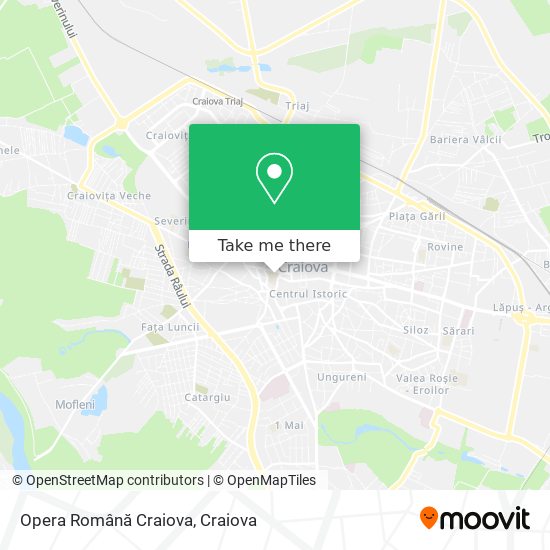 Opera Română Craiova map