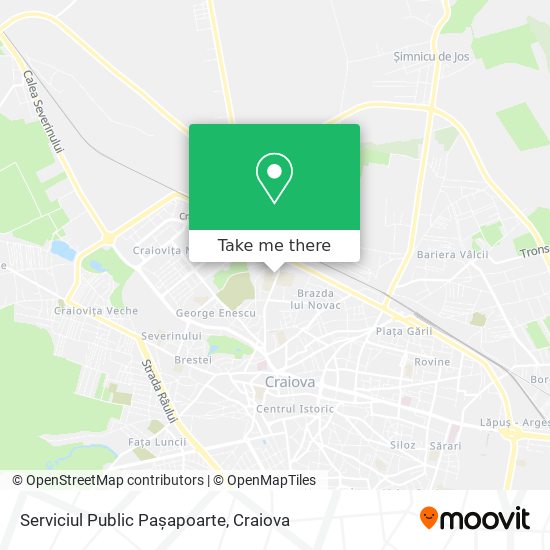 Serviciul Public Pașapoarte map