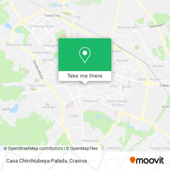 Casa Chirchiubeșa-Palada map