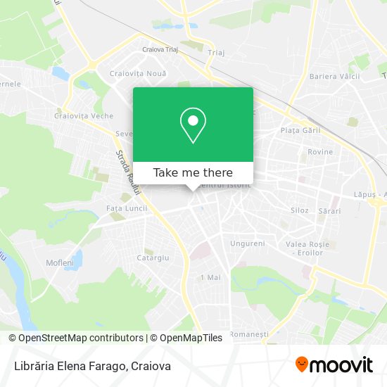 Librăria Elena Farago map