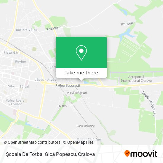 Școala De Fotbal Gică Popescu map
