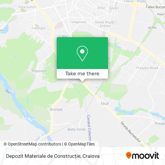 Depozit Materiale de Construcție map