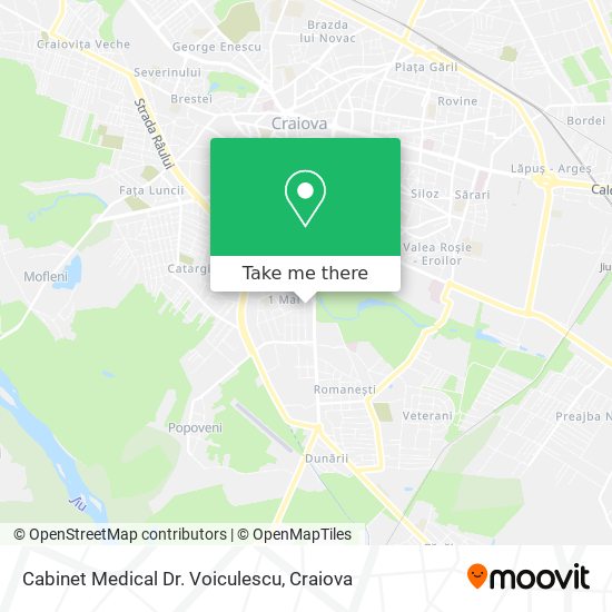 Cabinet Medical Dr. Voiculescu map