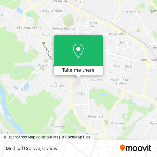 Medical Craiova map