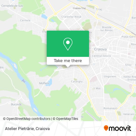 Atelier Pietrărie map