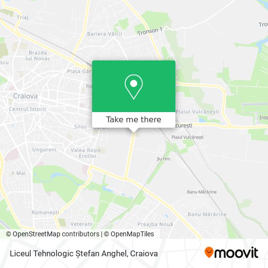 Liceul Tehnologic Ștefan Anghel map