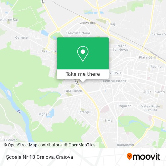 Școala Nr 13 Craiova map