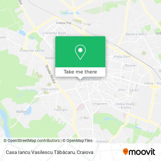 Casa Iancu Vasilescu Tăbăcaru map