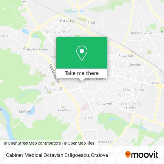 Cabinet Medical Octavian Drăgoescu map