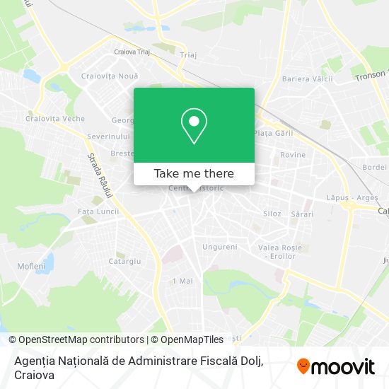 Agenția Națională de Administrare Fiscală Dolj map