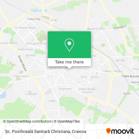 Șc. Postliceală Sanitară Christiana map