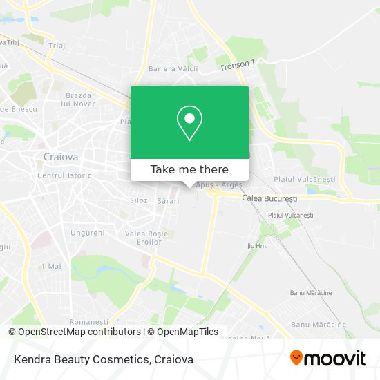 Kendra Beauty Cosmetics map