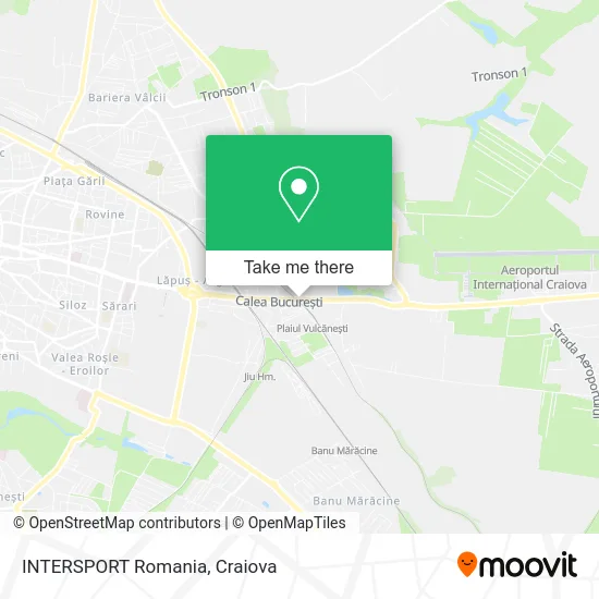 INTERSPORT Romania map