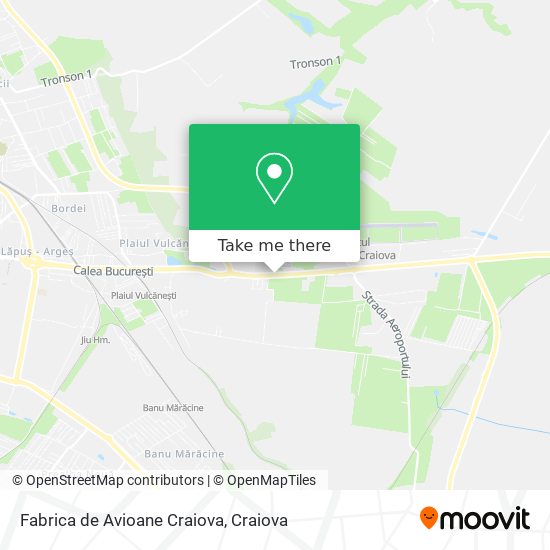 Fabrica de Avioane Craiova map