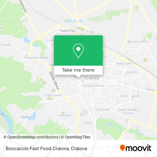 Boccaccio Fast Food Craiova map