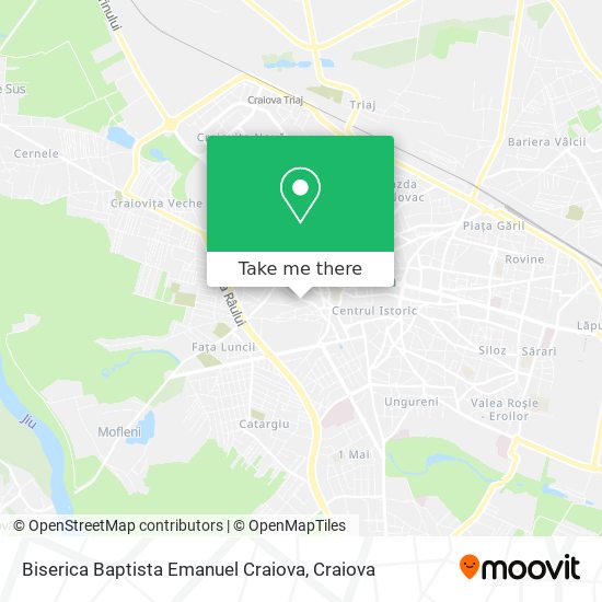 Biserica Baptista Emanuel Craiova map