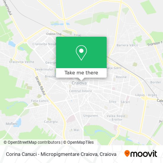 Corina Canuci - Micropigmentare Craiova map